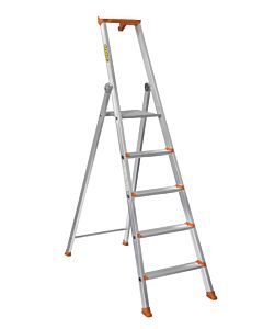 ESCABEAU ALUMINIUM PRO 54 - 5 MARCHES - CENTAURE 309205