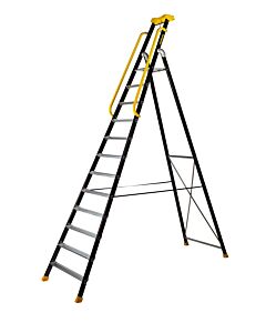 ESCABEAU ALUMINIUM LAQUE MP 12 MARCHES - CENTAURE 439212