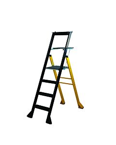 ESCABEAU ALUMINIUM A MARCHES CAILLEBOTIS MISTER T 4 MARCHES - CENTAURE 449204