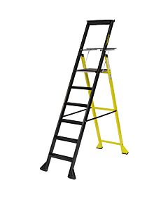 ESCABEAU ALUMINIUM A MARCHES CAILLEBOTIS MISTER T 6 MARCHES - CENTAURE 449206
