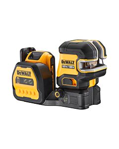 LASER CROIX + 2 POINTS XR 12V / 18V 2AH LI-ION - FAISCEAUX VERTS - DEWALT DCE822D1G18-QW