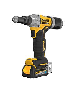 RIVETEUSE XR 18V 1.7AH LI-ION BRUSHLESS 6.4 MM - POWERSTACK RENFORCEE - DEWALT DCF414E2GT-QW