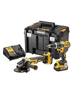 KIT 2 OUTILS XR 18V 5AH LI-ION BRUSHLESS - DEWALT DCK2080P2T-QW