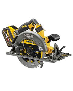 SCIE CIRCULAIRE XR FLEXVOLT 54V 3AH LI-ION BRUSHLESS 190 MM - COMPATIBLE RAIL DE GUIDAGE - DEWALT DCS579X2-QW