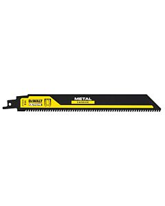 LAME DE SCIE SABRE CARBURE 230MM POUR LE METAL / 8TPI - DEWALT DT20435-QZ