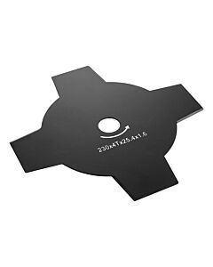COUTEAU A HERBE 4 LAMES / DENTS 230MM POUR DEBROUSSAILLEUSE - DEWALT DT20655-QZ