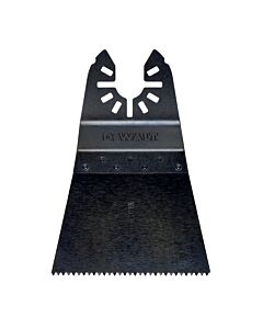 LAME 65X43MM BIM LARGE POUR MULTI-CUTTER POUR LA COUPE RAPIDE DU BOIS, PLAQUE DE PLATRE, PVC - DEWALT DT20705-QZ