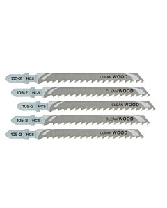 LAME DE SCIE SAUTEUSE BOIS HCS PROFONDEUR DE COUPE< 50MM ATTACHET COUPE RAPIDE, DROITE - DEWALT DT2075-QZ