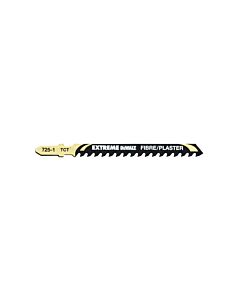 LAME POUR SCIE SAUTEUSE AU CARBURE DE TUNGSTENE PROFONDEUR DE COUPE< 20MM ATTACHE EN T CARRELAGE, CERAMIQUE, FIBRE DE VERRE, PLASTIQUE RENFORCE - DEWALT DT2103-QZ