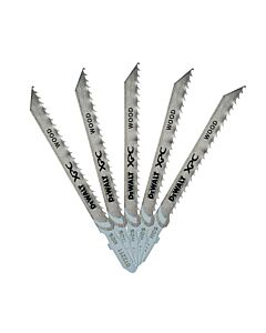 LAME DE SCIE SAUTEUSE XPC A DENTURE FRAISEE HCS PROFONDEUR DE COUPE< 60MM ATTACHET COUPE FINE/BOIS TENDRE - DEWALT DT2211-QZ