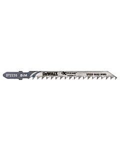 LAME DE SCIE SAUTEUSE XPC A DENTURE RECTIFIEE BIM PROFONDEUR DE COUPE< 60MM ATTACHET COUPE FINE/BOIS DUR - DEWALT DT2220-QZ