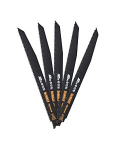 LAME DE SCIE SABRE BIM 2X LONG LIFE POUR LA COUPE DU BOIS AVEC CLOUS 305MM - DEWALT DT2314L-QZ
