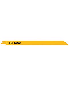 LAME DE SCIE SABRE BIM POUR LA COUPE DU BOIS AVEC METAL 305MM METAUX, FIBRE DE VERRRE, CORNIERES - DEWALT DT2355-QZ