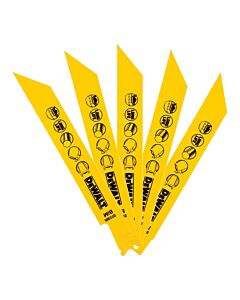 LAME DE SCIE SABRE BIM POUR LA COUPE DU METAL 152MM PROFONDEUR