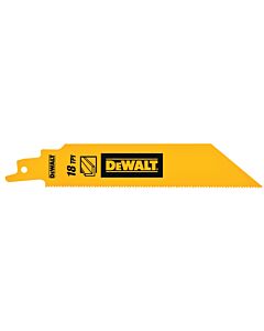 LAME DE SCIE SABRE HCS PROGRESSOR POUR LA COUPE DU METAL 152MM - DEWALT DT2404-QZ