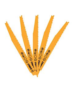 LAME DE SCIE SABRE HCS PROGRESSOR POUR LA COUPE DU METAL 203MM - DEWALT DT2406-QZ
