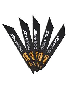 LAME DE SCIE SABRE BIM 2X LONG LIFE POUR LA COUPE DU METAL PROFONDEUR