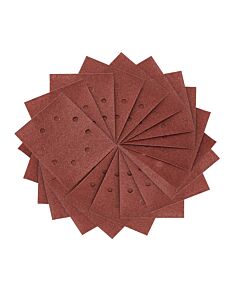1/4 FEUILLE ABRASIVE POUR PONCEUSES VIBRANTES GRAIN 220 - 8 PERFORATIONS 115X140MM MULTI-USAGES PEINTURE / BOIS - A SEC - DEWALT DT3017-QZ