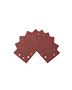 1/4 FEUILLE ABRASIVE POUR PONCEUSES VIBRANTES GRAIN 240 - 8 PERFORATIONS 115X115MM MULTI-USAGES PEINTURE / BOIS - A SEC - DEWALT DT3025-QZ