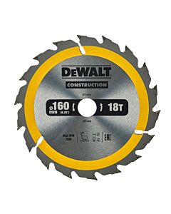 LAME DE SCIE CIRCULAIRE PORTATIVE CARBURE EXTREME WORKSHOP, 184X16MM, 28 DENTS, ATB/TRONCONNAGE, ANGLE D'ATTAQUE 25 POUR LA COUPE DU BOIS DUR ET TENDRE, MDF, CONTREPLAQUES, STRATIFIES ET PLACAGES - DEWALT DT4031-QZ