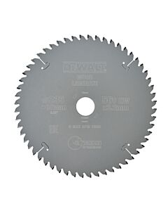 LAME DE SCIE CIRCULAIRE PORTATIVE CARBURE EXTREME WORKSHOP, 235X30MM, 56 DENTS, TCG/COUPE TRES FINE, ANGLE D'ATTAQUE -5 POUR LA COUPE DU BOIS DUR ET TENDRE, MDF, CONTREPLAQUES, STRATIFIES ET PLACAGES, ALUMINIUM ET PVC - DEWALT DT4097-QZ