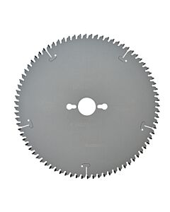 LAME DE SCIE CIRCULAIRE STATIONNAIRE EXTREME WORKSHOP 250X30MM, 80 DENTS, ATB/COUPE TRES FINE, ANGLE D'ATTAQUE -5 POUR LA COUPE DU BOIS DUR ET TENDRE, MDF, CONTREPLAQUES, STRATIFIES ET PLACAGES, ALUMINIUM ET PVC - DEWALT DT4287-QZ