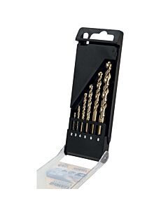 COFFRET PLASTIQUE DE 6 FORETS METAL EXTREME COBALT HSS-CO LONG: 24-72MM, DIAM: 2, 3, 4, 5, 6, 8MM - DEWALT DT4956-QZ