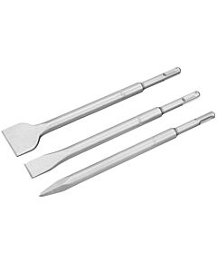 PACK DE DEUX BURINS PLATS 250X20MM ET 250X40MM ET D'UNE POINTE 250MM SDS-PLUS - DEWALT DT60330-QZ