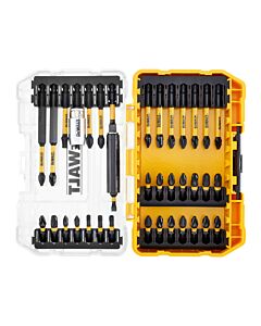 PETIT COFFRET TOUGHCASE 37 PIECES :  EMBOUTS 25MM: PH1 X1, PH2 X3, PH3 X1, PZ1 X2, PZ2 X8, PZ3 X3, PL4-6 X1, T20 X1, T25 X1, T25 SECURITE X1  EMBOUTS FLEXTORQ 57MM: PH2 X2, PZ1 X1, PZ2 X5, PZ3 X1, T20 X1, T25 X1 EMBOUTS FLEXTORQ 89MM: PH2 X1, PZ2 X1  PORT