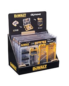 MOYEN COFFRET TOUGHCASE BETON ET METAL 63 PIECES FORETS BETON DIMENSIONS : 4MMX75MM, 5MMX85MM, 6MMX100MM X2, 7MMX100MM, 8MMX120MM X2 FORETS HSS-G EXTREME DIAMETRE : 1.5, 2, 2.5, 3, 3.5, 4, 4.5, 5, 5.5, 6, 6.5, 7MM EMBOUTS 25MM : PH1, PH2X3, PH3, PZ1, PZ2X