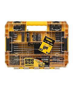 GRAND COFFRET THOUCASE 135 PIECES MECHES A BOIS DIAMETRE : 14, 18, 20, 22, 25MM FORETS METAL BLACK&GOLD DIAMETRE : 2, 3, 4, 5, 6, 8MM FORETS SDS-PLUS : 5X160, 6X160, 8X160, 10X160, 12X160MM BOITES EMBOUTS 25MM : 2 BOITES DE 25 EMBOUTS PZ2 EMBOUTS 25MM : P