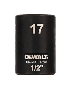 DOUILLE IMPACT DIAMETRE 17 MM 1/2" - DEWALT DT7535-QZ