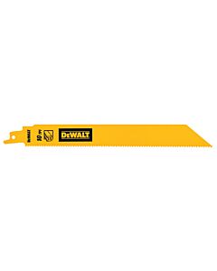 LAME DE SCIE SABRE BIM POUR LA COUPE DU METAL EPAIS 228MM / 10TPI - DEWALT DT90386-QZ