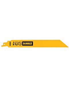 LAME DE SCIE SABRE BIM POUR LA COUPE DU METAL EPAIS 228MM / 14TPI - DEWALT DT90387-QZ