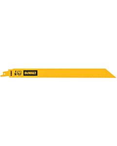 LAME DE SCIE SABRE BIM POUR LA COUPE DU METAL EPAIS 304MM / 10TPI - DEWALT DT90389-QZ