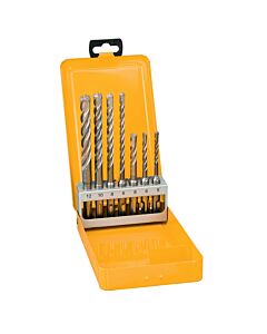 COFFRET DE 7 FORETS SDS-PLUS CARBURE EXTREME DIM : 5 ,6(X2), 8(X2), 10, 12MM - DEWALT DT9701-QZ