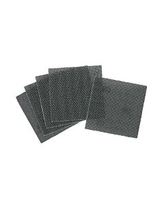 1/4 FEUILLE ABRASIVE VELCRO - STRUCTURE EN MAILLE DUREE DE VIE EXTRA LONGUE X4 115X115MM GRAIN 240 - DEWALT DTM3025-QZ