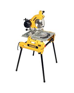 SCIE A TABLE ET A ONGLETS RETOURNABLES 2000W 250 MM - DEWALT DW743N-QS