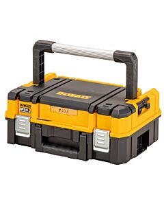 COFFRET TSTAK IP54 - PETITE CONTENANCE AVEC ORGANISEUR SUPERIEUR ET LONGUE POIGNEE SUPERIEURE - DEWALT DWST83344-1