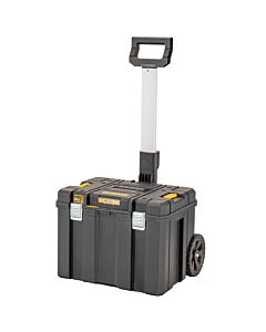 COFFRET TSTAK IP54 - GRANDE CONTENANCE MOBILE AVEC POIGNEE TELESCOPIQUE - DEWALT DWST83347-1