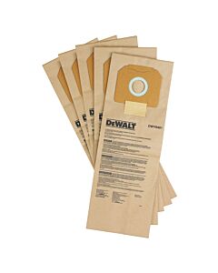 5 SACS D’ASPIRATEUR EN PAPIER - DEWALT DWV9401-XJ