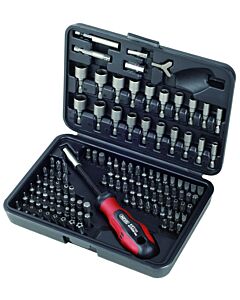 COFFRET D'EMBOUTS DE VISSAGE 122 PIECES - HEXEL BS122