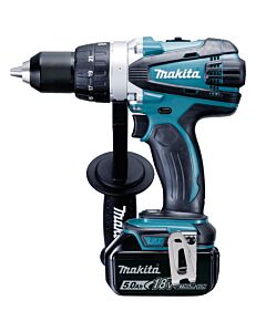 PERCEUSE VISSEUSE BL1850X2 91NM MAKPAC - MAKITA DDF458RTJ