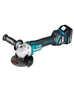 MEULEUSE 125MM 18V BL1850BX2 DC18RC - MAKITA DGA513RTJ