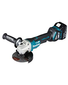 MEULEUSE 125MM 18V BL1850BX2 DC18RC - MAKITA DGA517RTJ