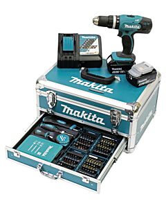 PERC.PERCUSSION 42NM BL1830BX2 +ACC SUPPL+COFFRET - MAKITA DHP453RFX2