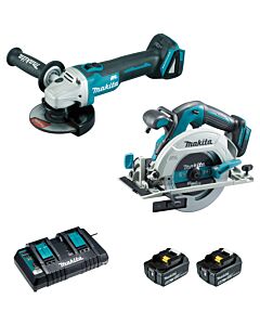 DGA506+DHS680+DC18RD - MAKITA DLX2277PTJ
