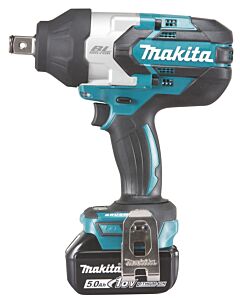 BOULONNEUSE 1050NM 3/4" BL1850X2+DC18RC+MAKPAC - MAKITA DTW1001RTJ
