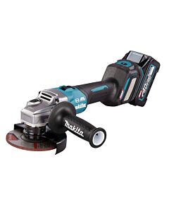 XGT MEULEUSE 125MM + BL4040×2 + DC40RA - MAKITA GA023GM201