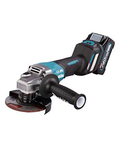XGT MEULEUSE 125MM + BL4040×2 + DC40RA - MAKITA GA029GM201
